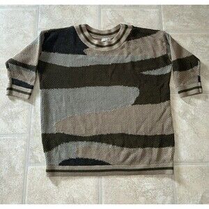 Dex Sweater Women's Size 1X 3/4 Sleeve Acrylic